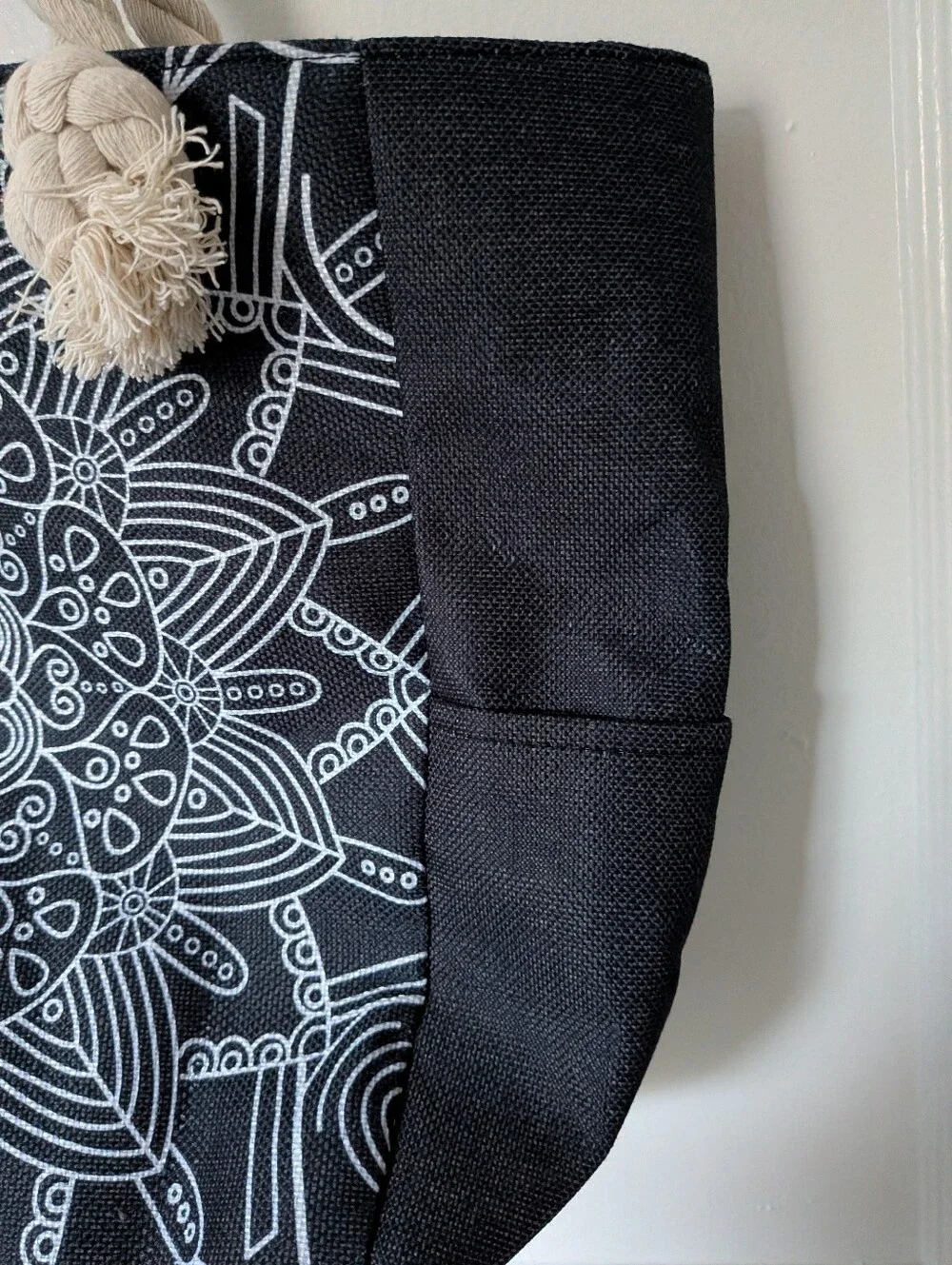 NWT Tesalate Jumbo Tote Bag With Rope Handle